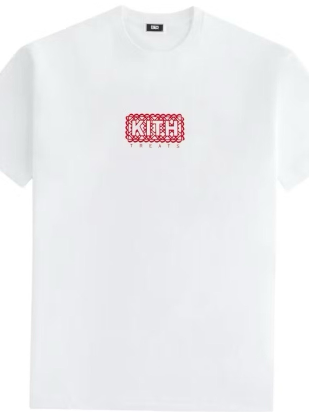 Kith Treats White Tee with Red Logo